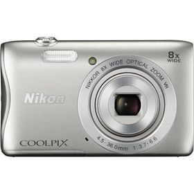 Nikon COOLPIX S3700 シルバー 良品 動作確認済み 1ヶ月保証付 高画質 コンパクト