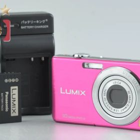 【中古】Panasonic パナソニック LUMIX DMC-FS7 ピンク コンパクトデジタルカメラ