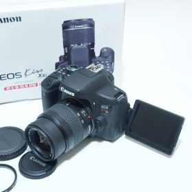 Canon キャノン スマホ転送・自撮りができる EOS Kiss X8i