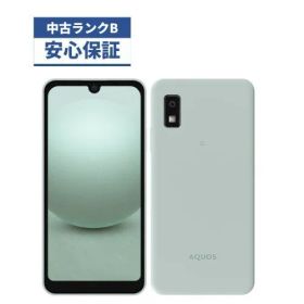 ★【良品】 AQUOS wish3 SH-M25 SH-M25 グリーン SIMFREE 管理:7eQS