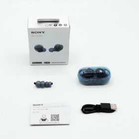 【中古 動作確認済】 ソニー(SONY) WF-C710N グラスブルー ワイヤレスイヤホン 高性能ノイズキャンセリング