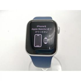 【中古】Apple Apple Watch SE2 40mm GPS シルバーアルミニウムケース/デニムスポーツバンド (M/L) MXED3J/A【広島本通】保証期間1ヶ月【ランクB】