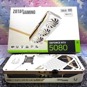 ほぼ未使用 ZOTAC RTX 5080 OC White ホワイト 16GB