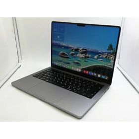 【中古】Apple MacBook Pro 14インチ CTO (14インチ,M3,2023) スペースグレイ M3(CPU:8C/GPU:10C)/8G/1T【横浜】保証期間1ヶ月【ランクA】