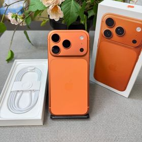 新品同様 iPhone 17Pro 512GB オレンジ Apple版 SIMフリー送料無料