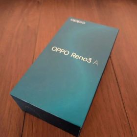 OPPO Reno3 A ブラック 楽天SIMフリー ネットワーク制限なし