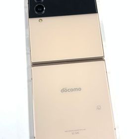 【モバイルBOX】SIMフリー Galaxy Z Flip4 SC-54C ピンクゴールド