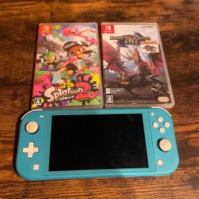 Nintendo Switch Lite 本体 ターコイズ ソフト2本付