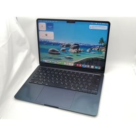 【中古】Apple MacBook Air 13インチ CTO (M3,2024) ミッドナイト M3(CPU:8C/GPU:10C)/8G/512G【大須2】保証期間１ヶ月【ランクC】