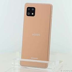 AQUOS sense6 128GB ライトカッパー SH-M19 SIMフリー ［6.1インチ有機EL／Snapdragon 690 5G／RAM:6GB／ナノSIM］