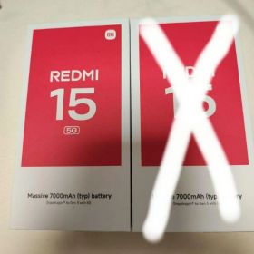 Redmi 15 5G Xiaomi 新品 4GB ブラック 本体