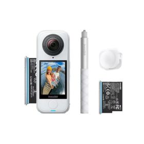 インスタ360 ビデオカメラ Insta360 X4 Air ホワイト スターターバンドル アークティックホワイト