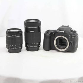 〔中古〕Canon(キヤノン) EOS 80D ダブルズームキット〔262-ud〕