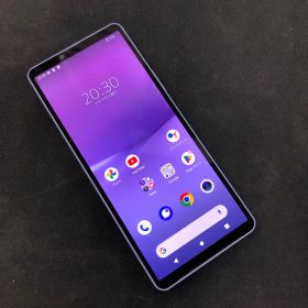 【訳あり品】Xperia 10V auSIMロック解除済 128GB SOG11 パープル【保証なし】