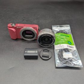 【動作良好】SONY NEX-3N 本体 ピンク ミラーレス一眼