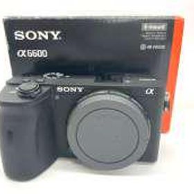 ミラーレスカメラ本体 ICLE-6600 Α6600 SONY