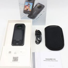 【美品】Insta360 X3 CINSAAQ/B 360度カメラ 全天球 インスタ360 パノラマ 本体