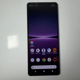 外観美品 SONY Xperia 1 IV docomo so-51c 紫