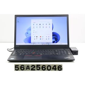 ノートパソコン Lenovo ThinkPad E580 Core i5 8250U 1.6GHz/8GB/256GB(SSD)/15.6W/FHD(1920x1080)/Win11
