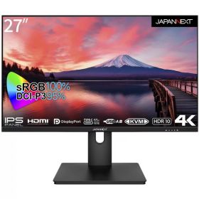 JN-IPS273UHDR-C65W JAPANNEXT [液晶ディスプレイ ワイド 27型]