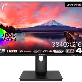 JAPANNEXT ジャパンネクスト 4K対応 27型液晶ディスプレイ/DP×1、HDMI×1、Type-C×1/ブラック/2年保証 JN-IPS273UHDR-C65W 単品購入のみ可（同一商品であれば複数購入可） クレジットカード 代金引換決済のみ