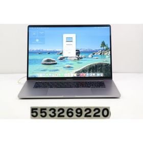 ノートパソコン Apple MacBook Pro 16インチ 2019 A2141 Core i7 9750H 2.6GHz/16GB/512GB(SSD)/16W/(3072x1920)/Radeon Pro 5300M AC欠品