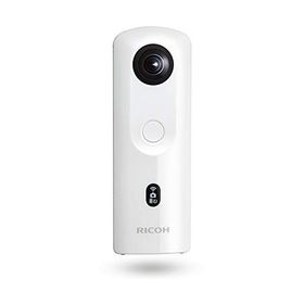 RICOH THETA SC2 WHITE ホワイト 360度全天球カメラ 360°手振れ補正機能搭載 4K動画 進化したHDR合成機能 (THETA SC比 2.4倍の処理速度アップ、最新