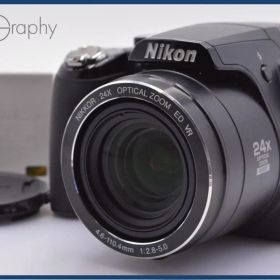 【動作保証】 ニコン Nikon COOLPIX P90 24X バッテリー、前キャップ付属 同梱無料 #ks465