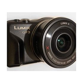 パナソニック ミラーレス一眼カメラ LUMIX GF3 電動ズームキット エスプリブラック DMC-GF3X-K