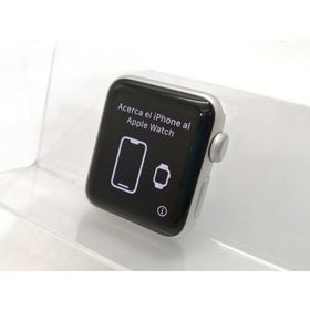 【中古】Apple Apple Watch Series3 GPS 38mm シルバーアルミケース (バンド無し)【高崎モントレー】保証期間１ヶ月【ランクB】