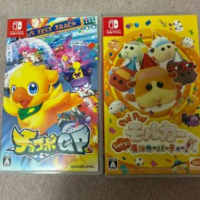 Switch PUI PUI モルカーLetsモルカーパーティー!、チョコボGP