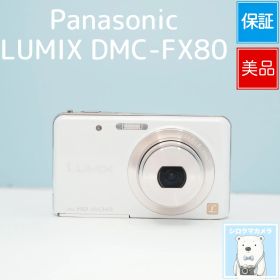 Panasonic LUMIX DMC-FX80 デジカメ スマホ転送OK フルセット 極美品 a6805