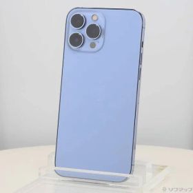 ソフマップ 〔中古品〕 iPhone13 Pro Max 512GB シエラブルー MLJX3J／A SIMフリー【258】