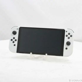 【中古】Nintendo(任天堂) Nintendo Switch 有機ELモデル Joy-Con(L)／(R) ホワイト 【247-ud】