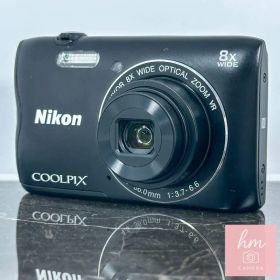 【美品】Nikon COOLPIX A300 ブラック 2005万画素 光学8倍ズーム 広角25mm Wi-Fi Bluetooth SnapBridge コンパクトデジタルカメラ ニコン クールピクス