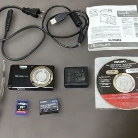 【CASIO】コンパクトデジタルカメラ EXILIM EX-ZS5