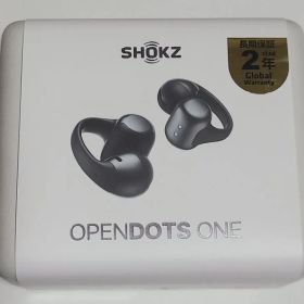 新品 納品書付 Shokz OPENDOTS ONE ワイヤレスイヤホン 黒