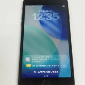 【SIMフリー】iPhone SE 第2世代/A2296/64GB/ブラック〈MX9R2J/A〉バッテリー93％