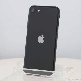 ソフマップ 〔中古品〕 iPhone SE 第2世代 128GB ブラック MXD02J／A SIMフリー【348】