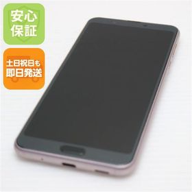 安心保証 美品 901SH ピンク スマホ 白ロム