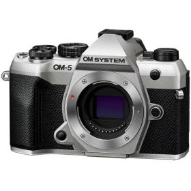 オーエムシステム (OM SYSTEM) ミラーレス一眼 OM-5 Mark ll ボディ シルバー