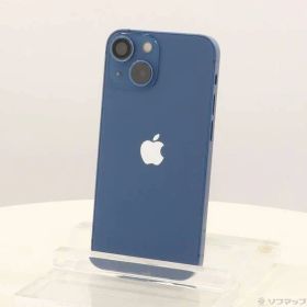 ソフマップ 〔中古品〕 iPhone13 mini 128GB ブルー MLJH3J／A SIMフリー【348】