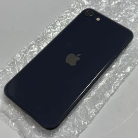 ★iPhone SE 第3世代 64GB ミッドナイト 中古美品①★
