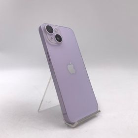 【全額返金保証】【最速発送】 iPhone 14 128GB パープル docomo 白ロム 動作確認済 81%
