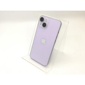 【中古】Apple docomo 【SIMフリー】 iPhone 14 128GB パープル MPUY3J/A【秋葉4号】保証期間１ヶ月【ランクC】