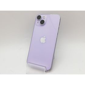 【中古】Apple 国内版 【SIMフリー】 iPhone 14 128GB パープル MPUY3J/A【府中ル・シーニュ】保証期間１ヶ月【ランクB】