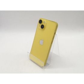 【中古】Apple 楽天モバイル 【SIMフリー】 iPhone 14 256GB イエロー MR3R3J/A【熊本】保証期間１ヶ月【ランクB】