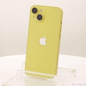 〔中古〕Apple(アップル) iPhone14 256GB イエロー MR3R3J／A SIMフリー〔352-ud〕