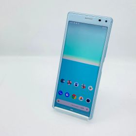 ★【中古品】 Xperia 8 SOV42 SOV42 64GB ブルー au 管理:p4m#