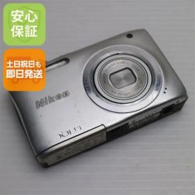 中古 COOLPIX A100 シルバー 即日発送 コンデジ Nikon 本体 土日祝発送OK 04000